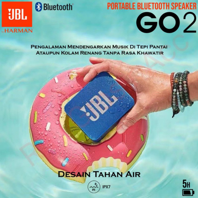 Speaker Bluetooth JBL Wireless GO 2 Super Bass Speker mini GO2 x X1E6