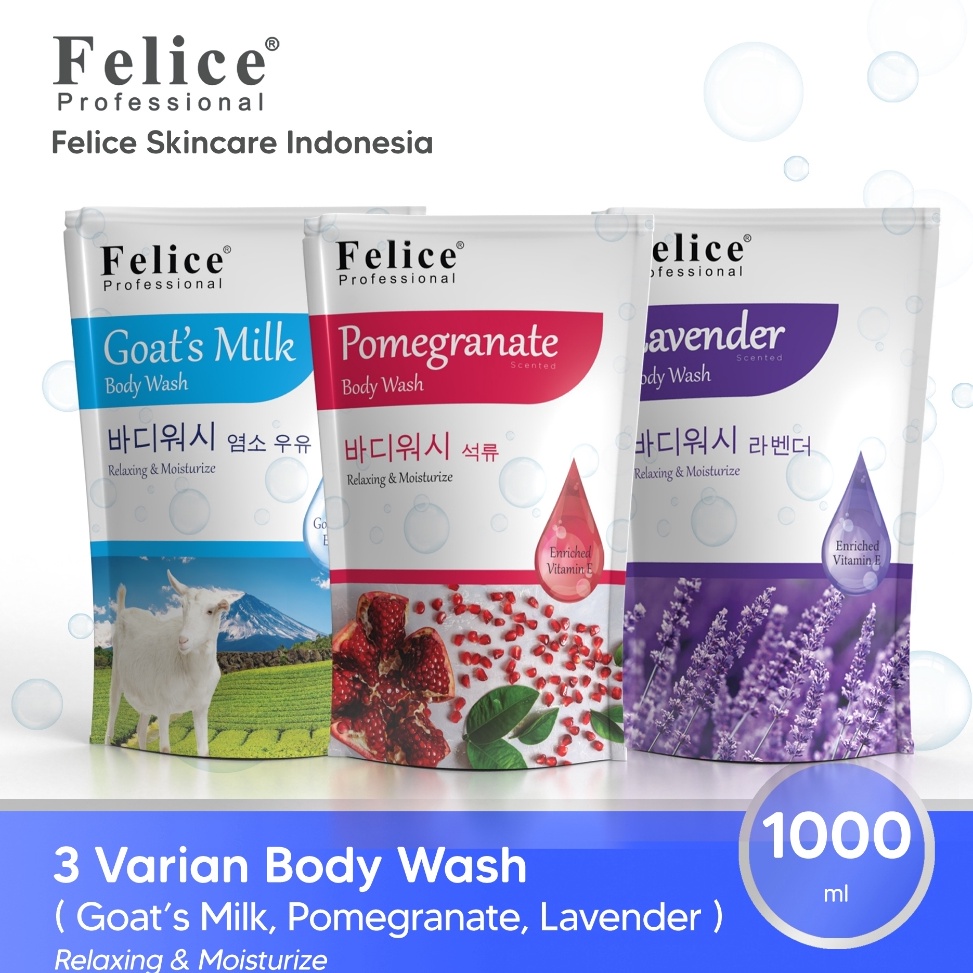 Felice Skincare Body Wash 1ml l D7D8