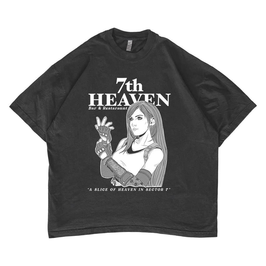 Final Fantasy Tifa Oversized T-shirt Game #03