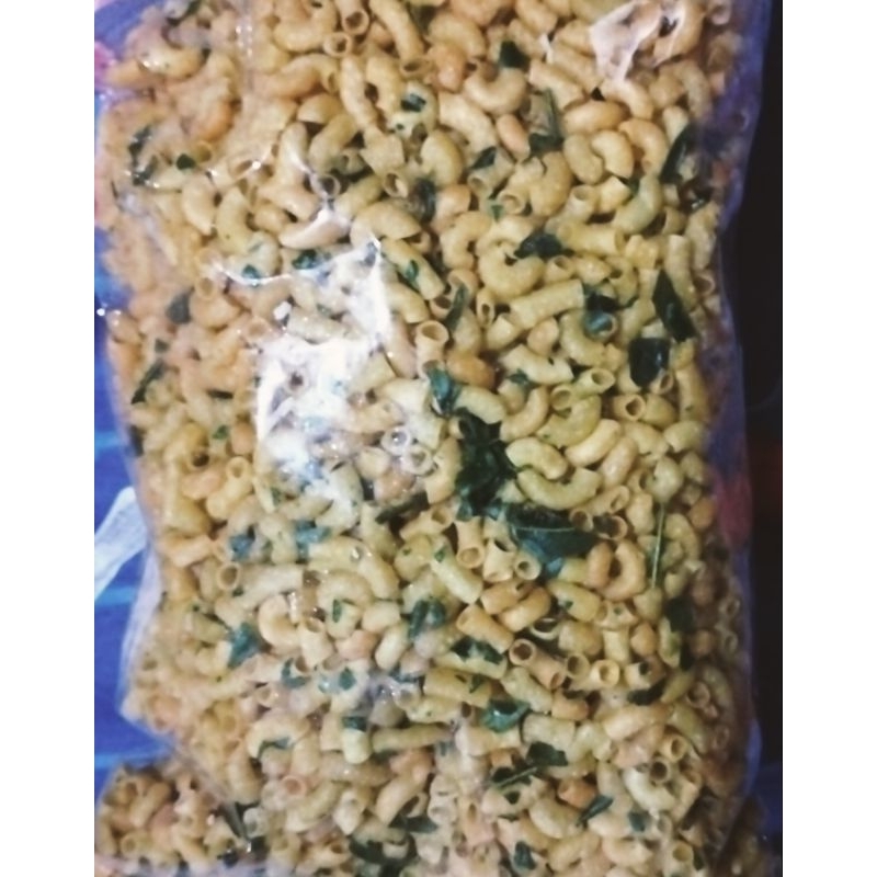 

Korzaln Macaroni Renyah Ori Daun Jeruk 1Kg//Makaroni Ori Dan Pedas