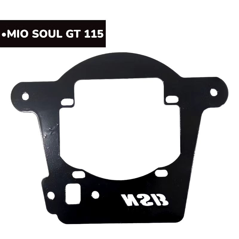 Breket dudukan lampu biled projie soul gt 115 bracket lampu projie biled 2.5 inch pnp yamaha soul gt