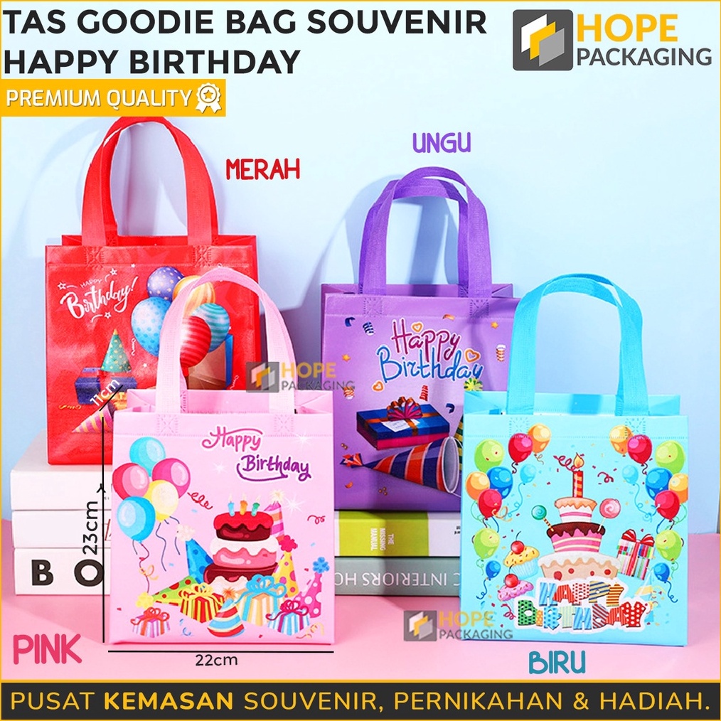 

DISKON AKHIR BULAN Tas Goodie Bag Ulang Tahun Anak Tas Souvenir Ulang Tahun Goodie Bag Happy Birthday Goodie Bag Hampers Snack Ultah