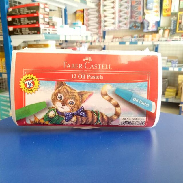 

HEBOH Crayon 12 warna Faber castell