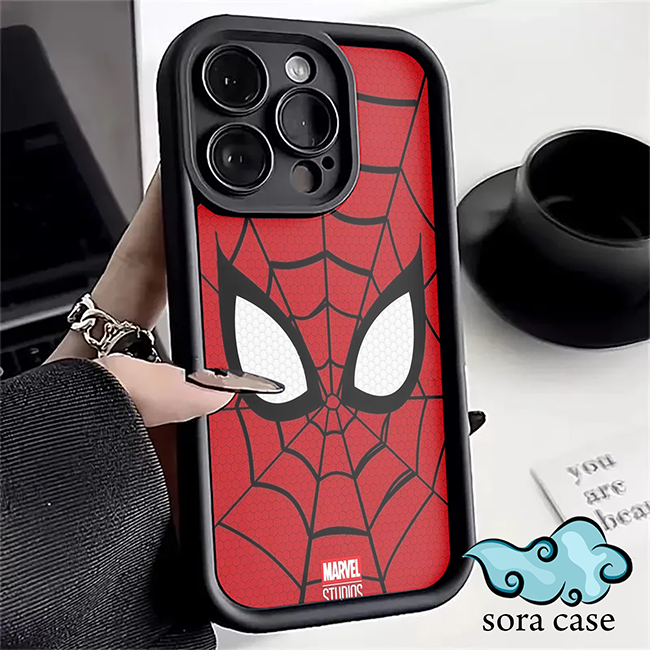 Spiderman Cute Couple Case for iPhone X/XR/11/12/13/14/15 pro/pro max/plus series/Oppo/Vivo/Redmi/Sa