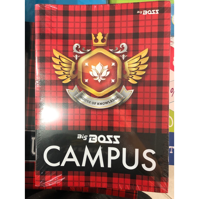

Buku Tulis Big Boss Campus 50 lbr isi 10 / Big Boss Campus 50