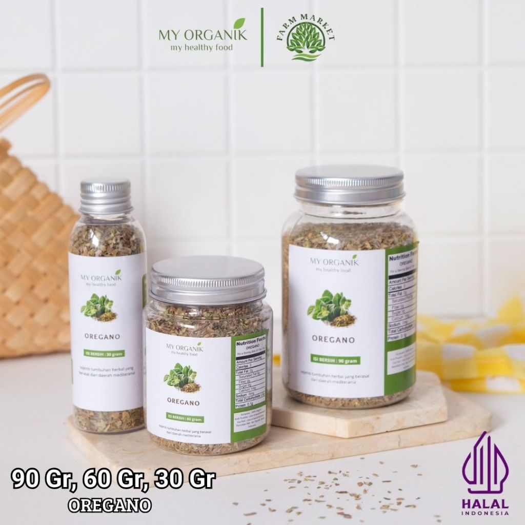 

My Organik Oregano Bubuk Kering Daun Origano Dried Oregano Kering