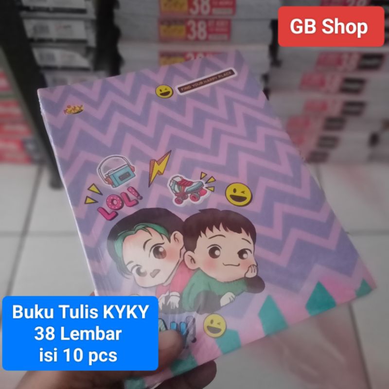 

Buku Tulis KYKY 38 Lembar isi 10 Buku