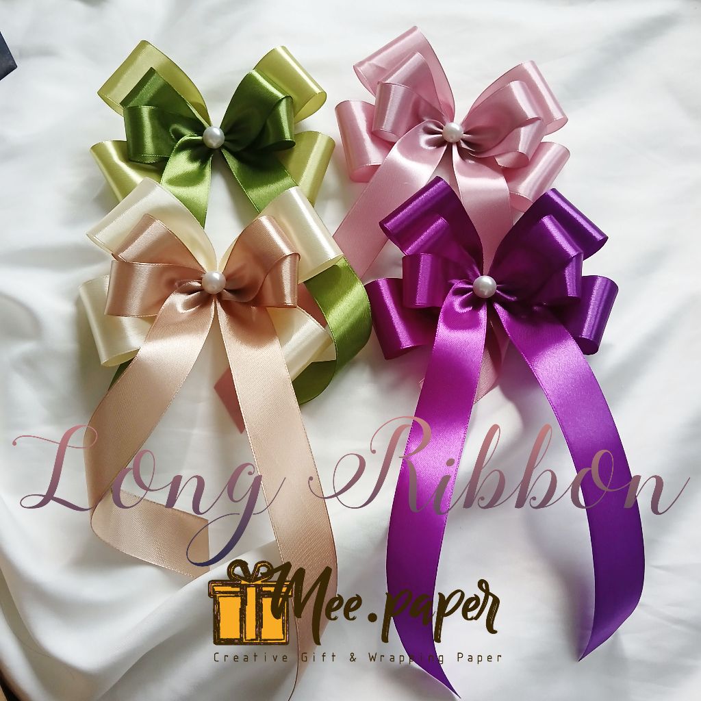 

Pita Jadi Panjang, Pita Hampers, Pita Parcel, Pita Kado, Pita Satin Double Long
