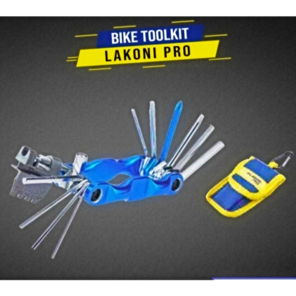 Toolkit Set Sepeda / Bike Toolkit Set [15 pcs] LAKONIPRO