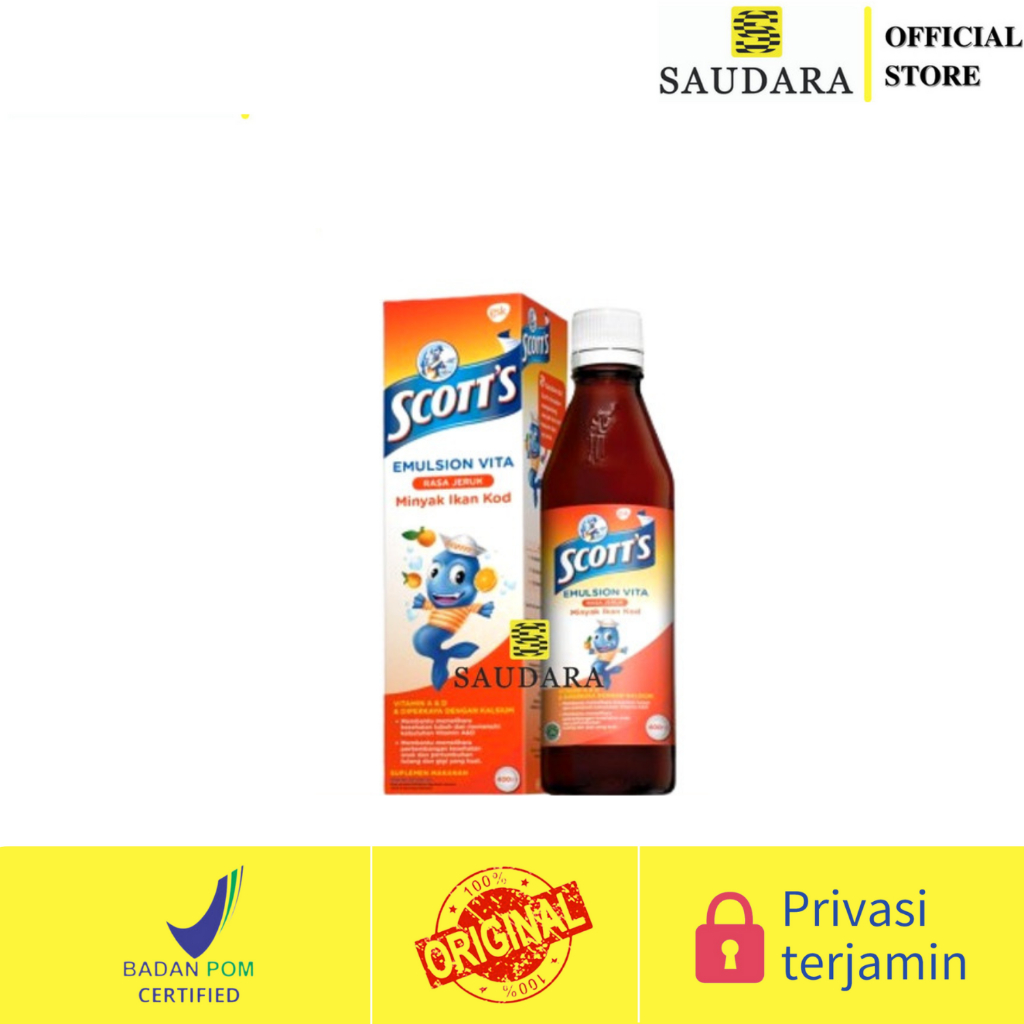 Scott's Emulsion Vita Orange 400 ml