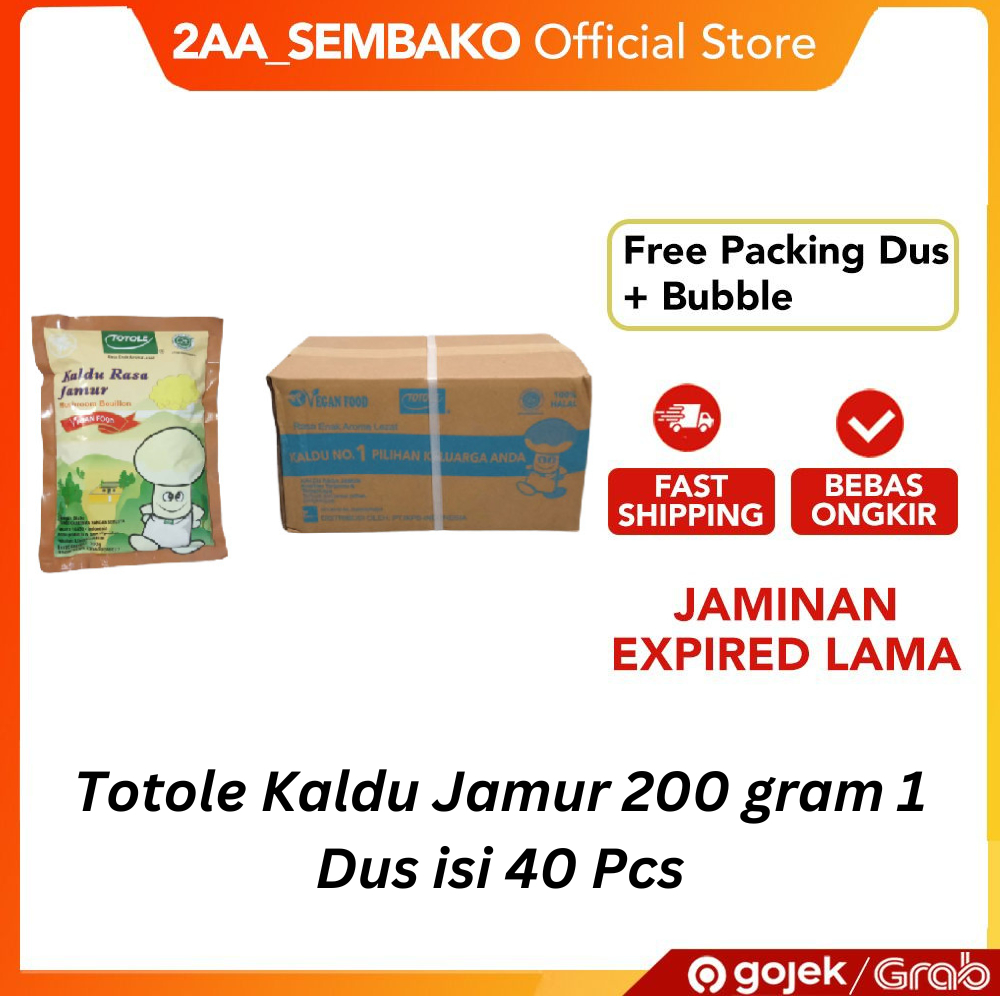 

Totole Mokoching / Kaldu Jamur 200 Gram 1 Dus isi 40 Pcs