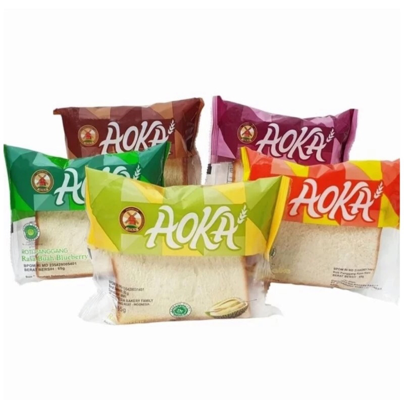 

Aoka roti panggang 65 gr