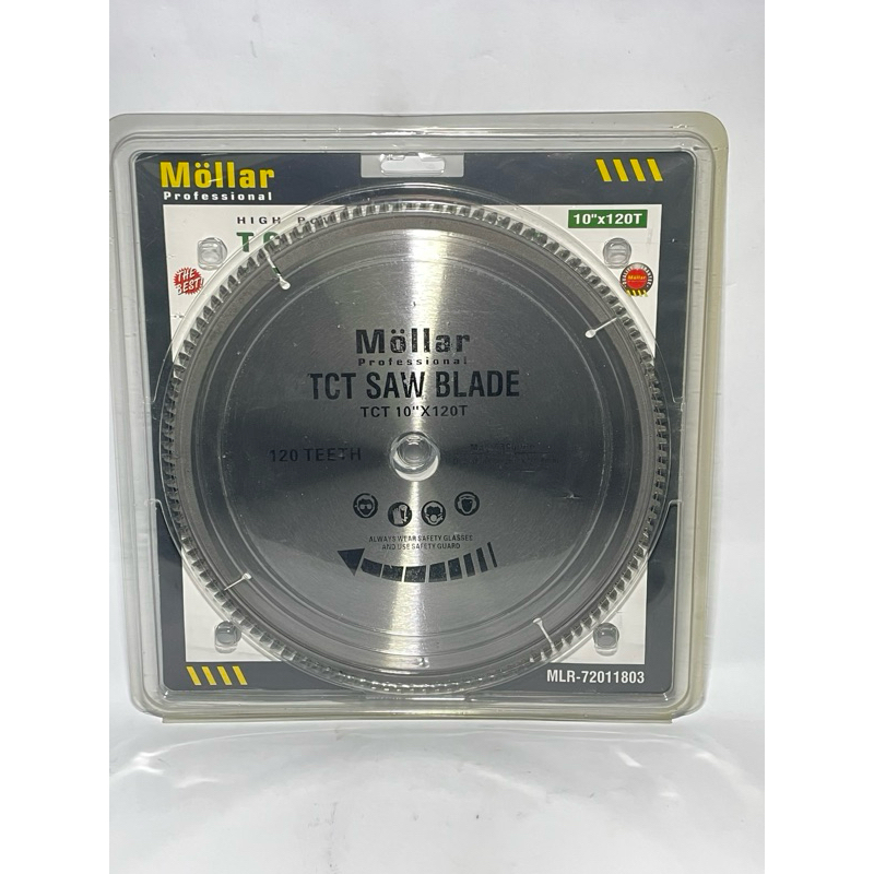 mata gergaji kayu 10 inch / mata gergaji kayu 10x120t mollar / mata circular saw kayu tct 10inch mol