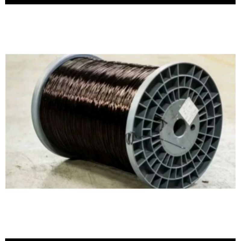 Kawat Alumunium Email.0,35 mm (.5 Ons )