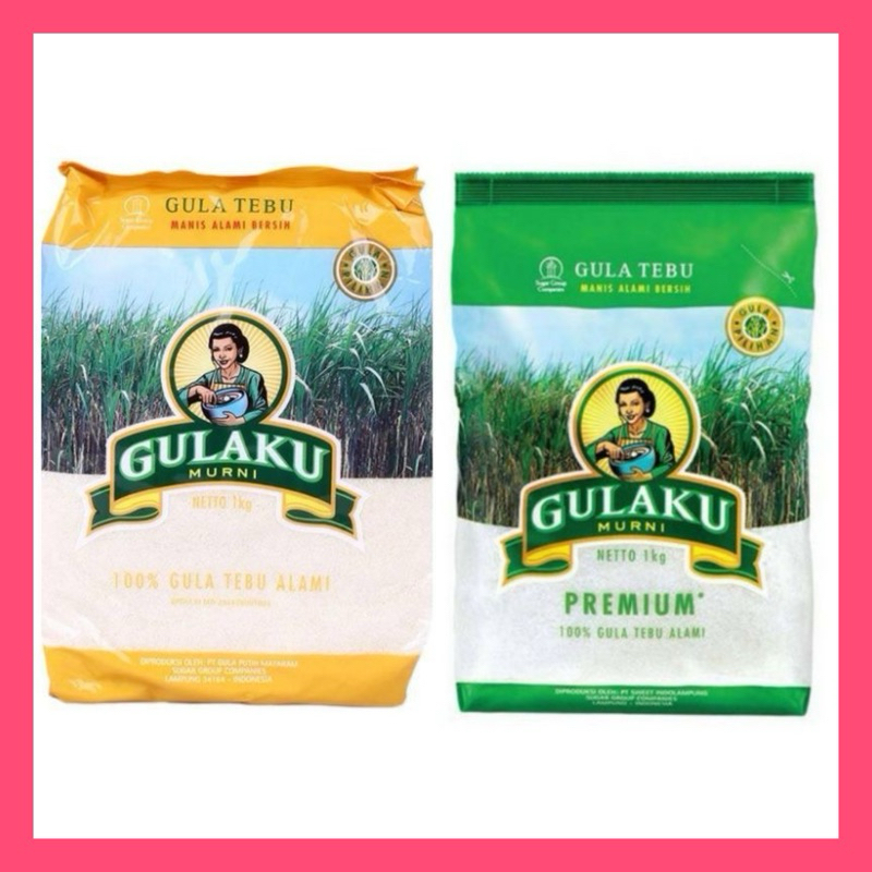 

[DISTRIBUTOR RESMI] Gula Pasir Gulaku 1KG Original Ready + Free gift