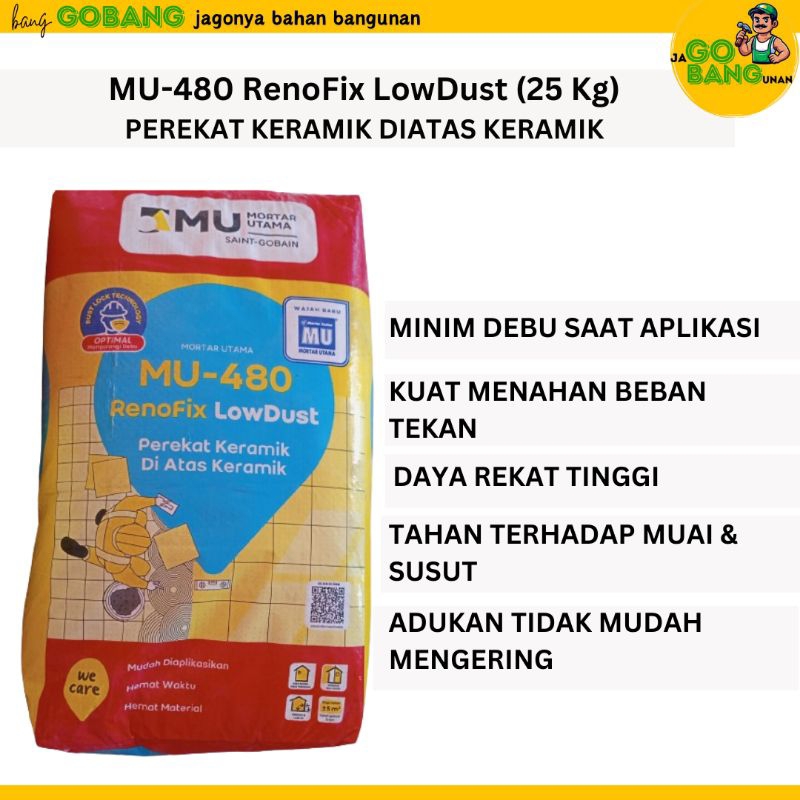 MU - 480 RenoFix LowDust 25kg