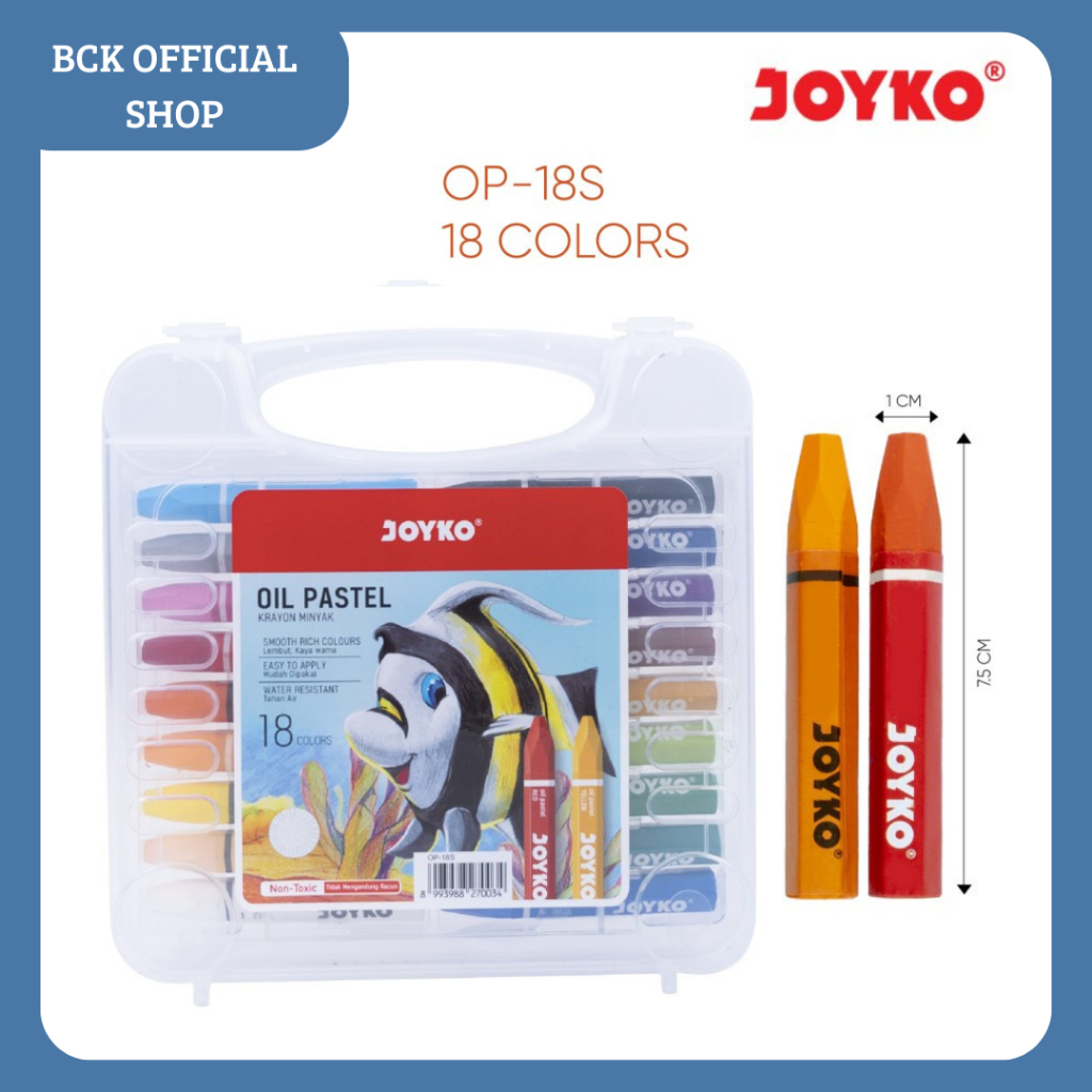 

Oil Pastel / Krayon Minyak Joyko OP-18S