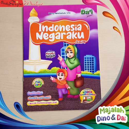 MAJALAH PAUD TK A DAN B  TEMA NEGARAKU