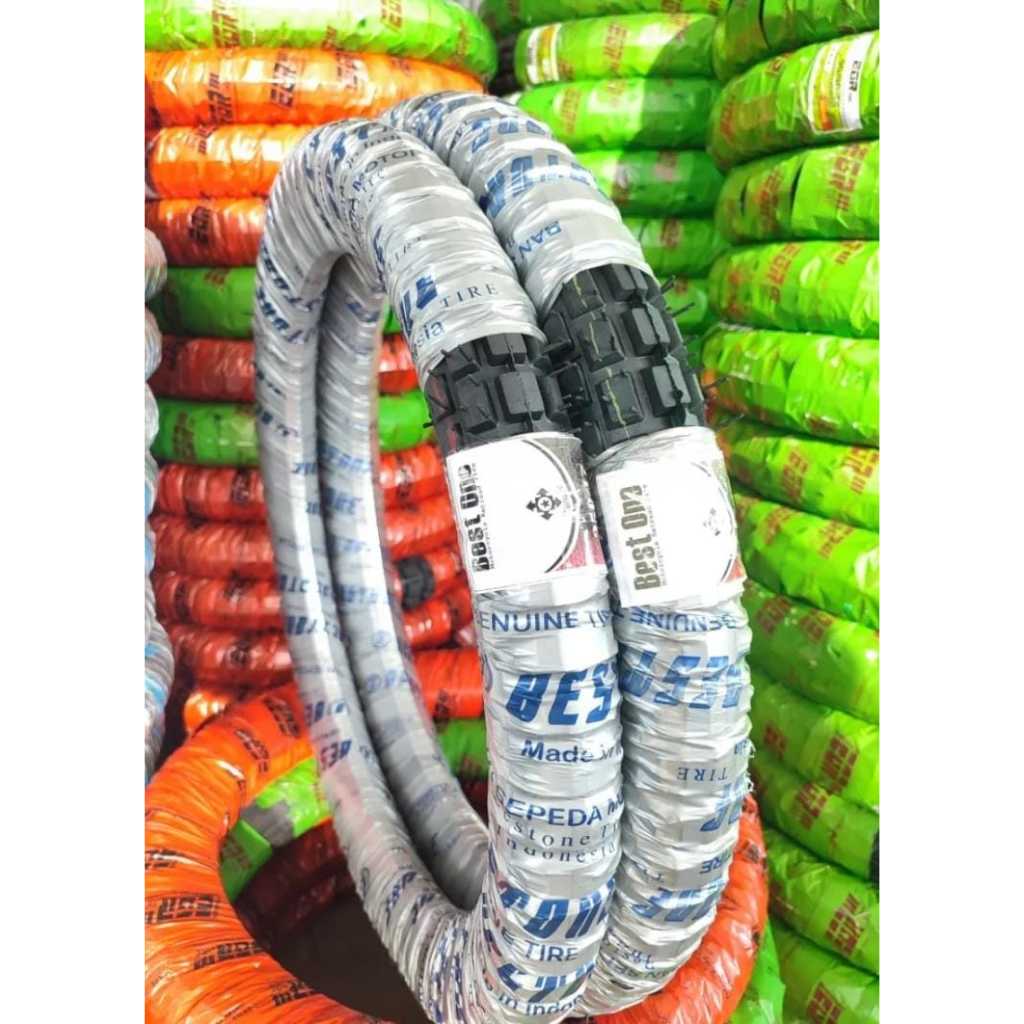 ban semi trail ring 17 ukuran 250 ring 17 dan 275-17 sepasang depan belakang ban motor supra vega ju