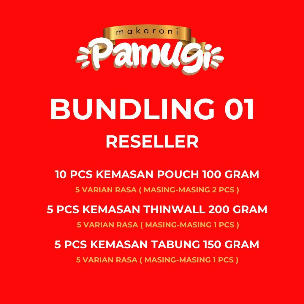 

Pamugi Makaroni Paket Bundling 01 Reseller