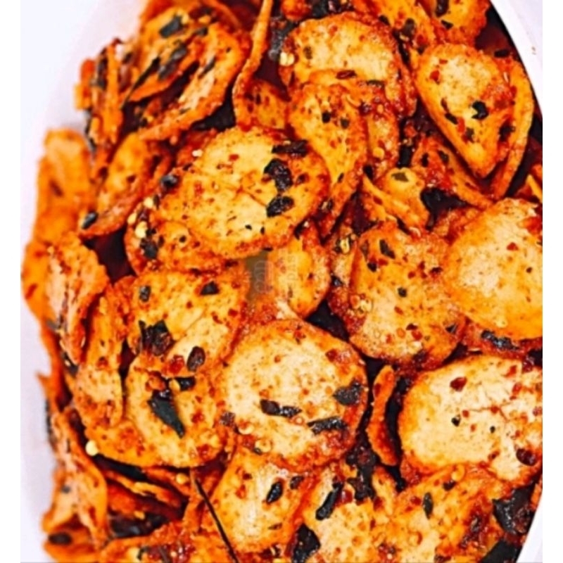 

Molreng Cikruh pedas daun jeruk 250 gr