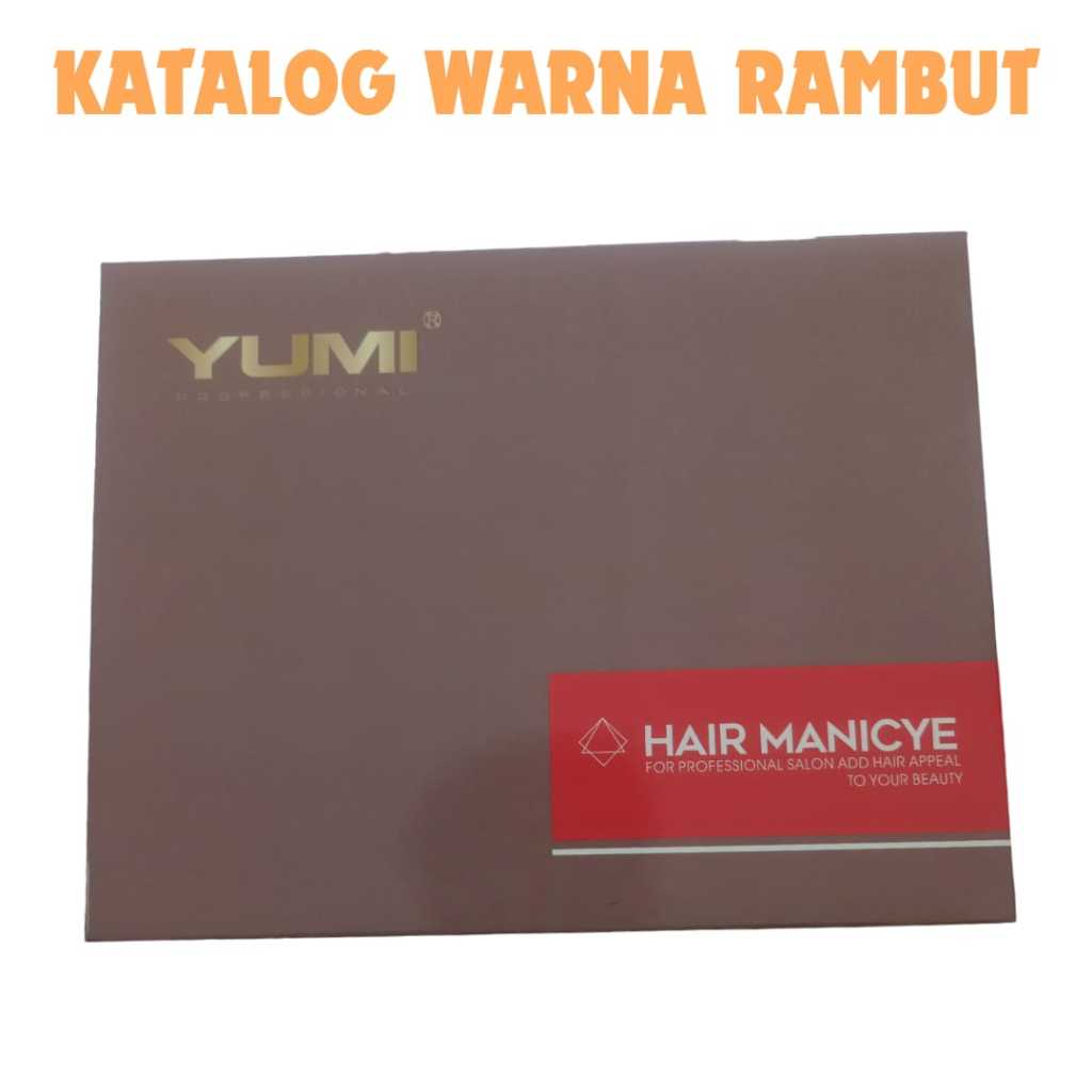 [BISA COD] KATALOG WARNA RAMBUT BUKU CAT RAMBUT YUMI