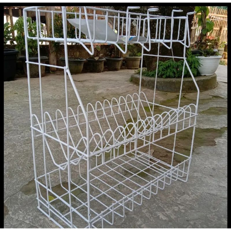 RAK PIRING 3 SUSUN RPL 03 / RAK PIRING / RAK PIRING DAPUR