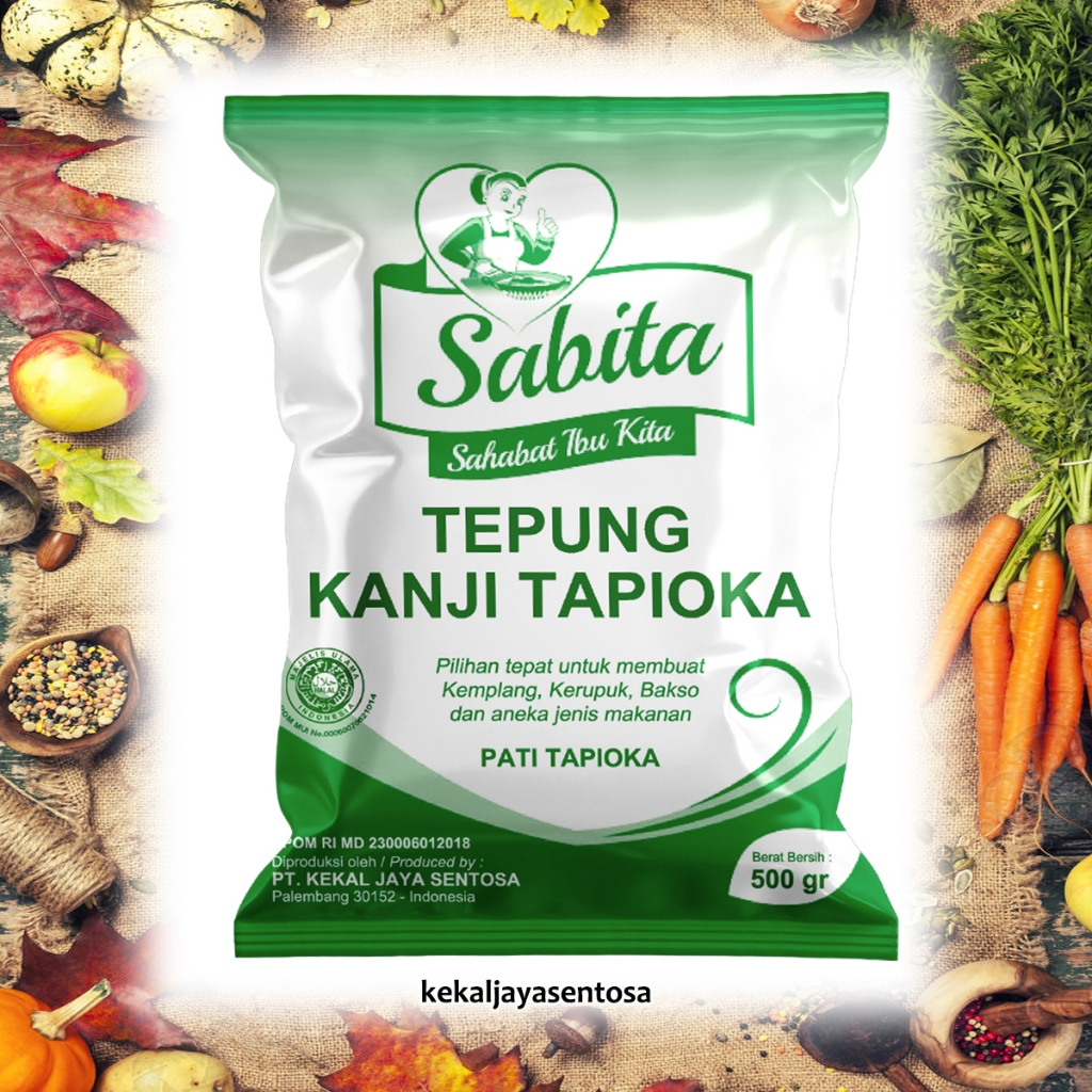 

Tepung Kanji Tapioka Sabita 500 g