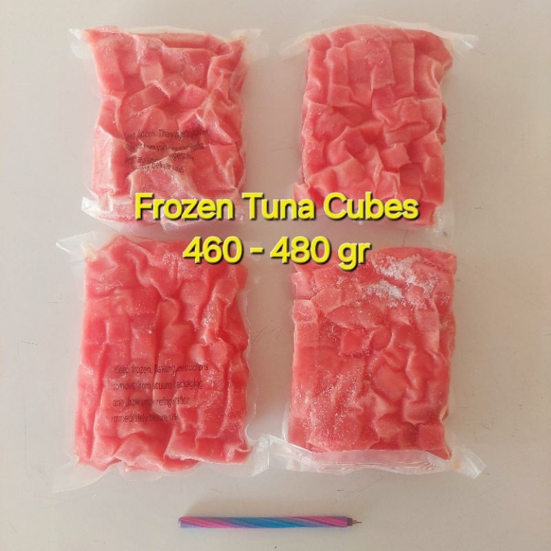

Frozen Tuna Cubes 460 - 480 gr per pack
