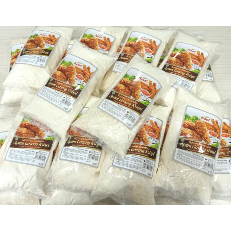 

Tepung Bumbu Ayam Goreng Krispi | Tepung Krispi Serbaguna 600 Gram/pack