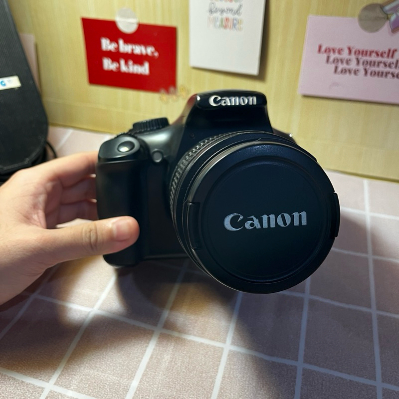 KAMERA CANON 1100D / CANON CAMERA + LENSA KIT + MEMORI