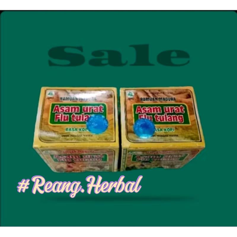 jamu asam urat flu tulang rasa kopi original