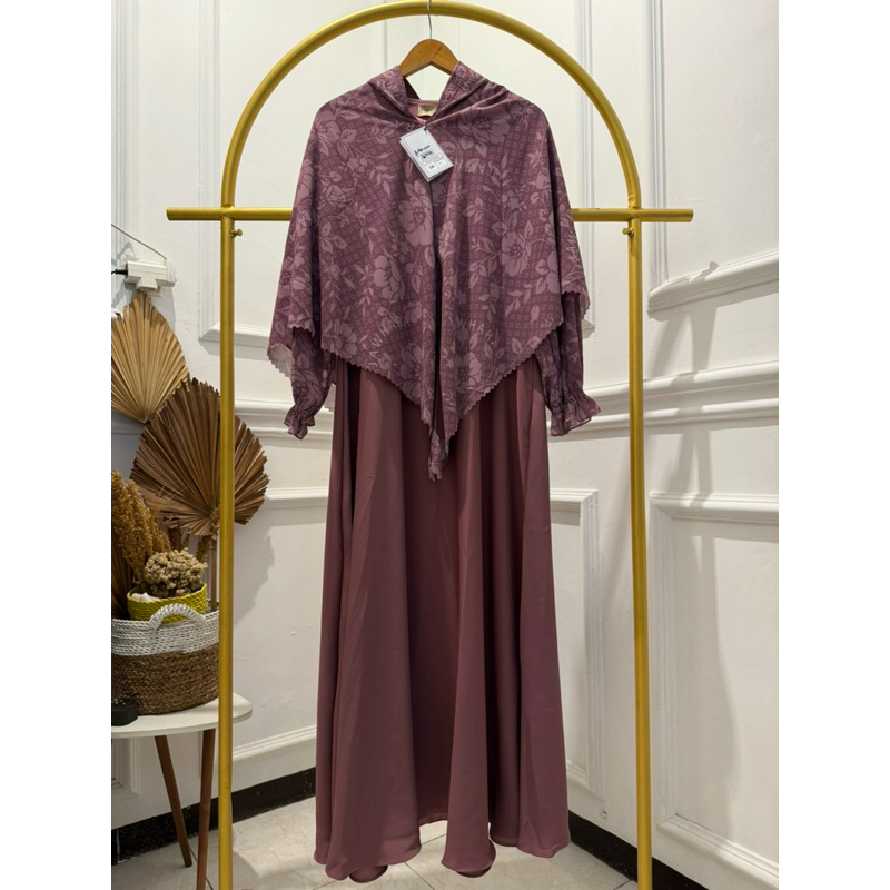 readystock dress set by jawhara syari