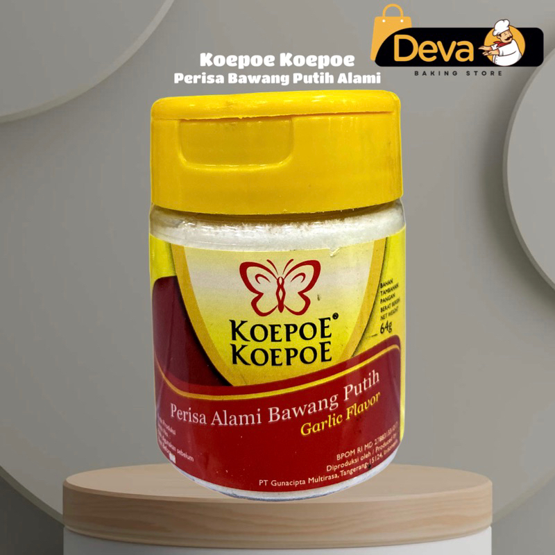 

Koepoe Koepoe Perisa Alami Bawang Putih 64gr