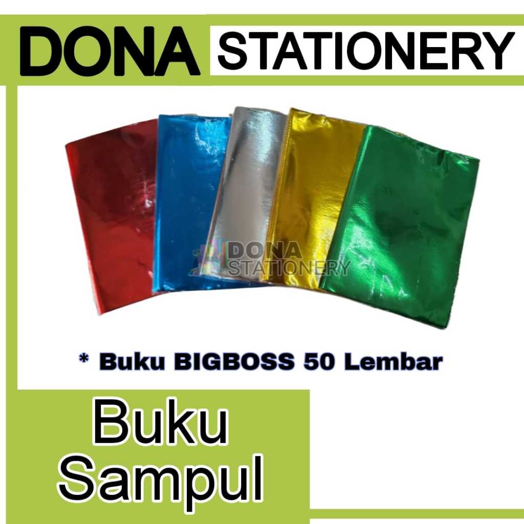 

[ 1 PCS ] BUKU TULIS SAMPUL WARNA-WARNI | SAMPUL WARNA-WARNI | BUKU TULIS BIGBOSS ISI 50 LEMBAR