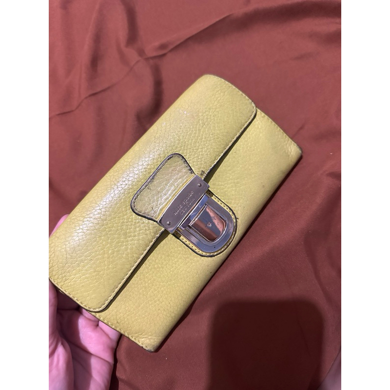 katespade wallet - yellow