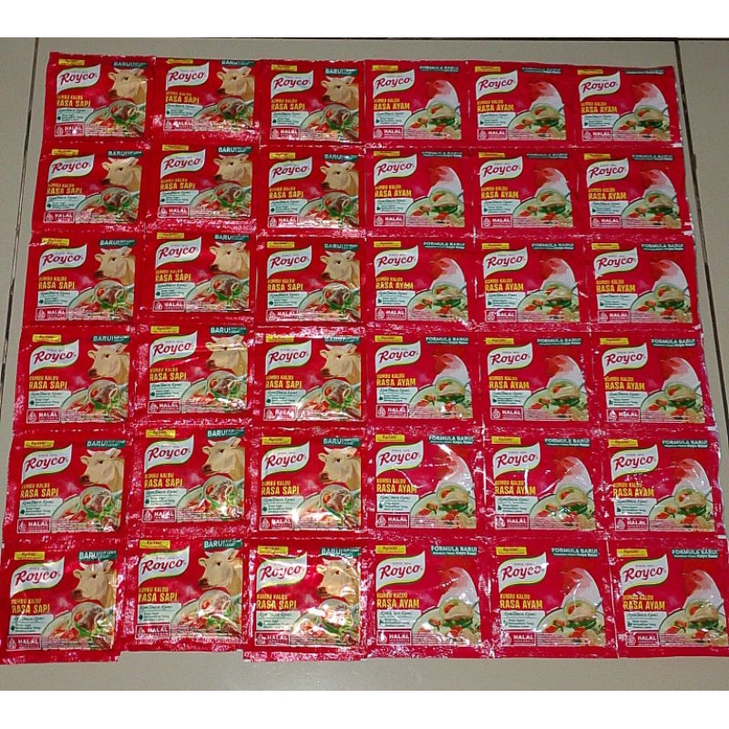 Royco SAPI / AYAM SASET @500,,uk 8gr 3Renceng isi 36pcs