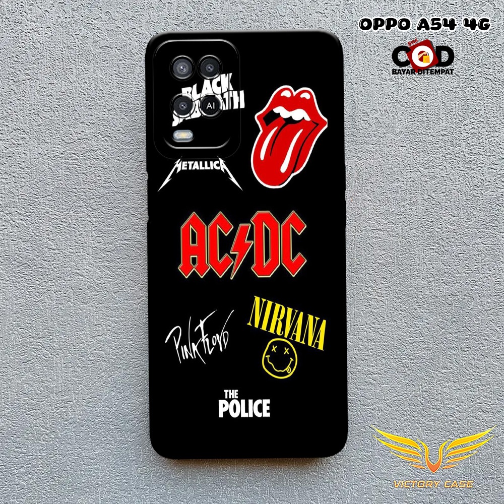 New Band Case - Softcase Oppo A54 4G Terbaru - Case Hp Oppo A54 4G - Casing Oppo A54 4G - Case Lentu
