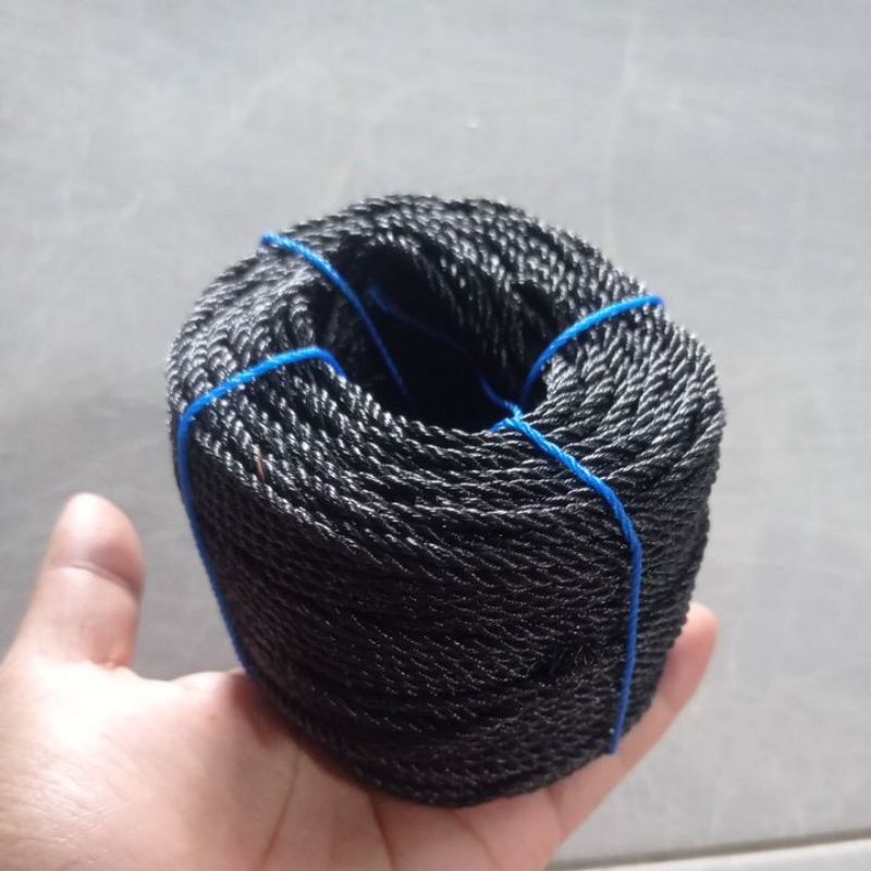 

Tali tambang kecil 2,5 mm hitam 100m