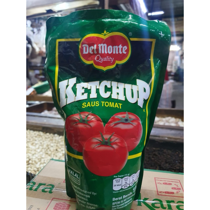 

papi saiyo delmonte saus tomat tomato ketchup refill 1kg