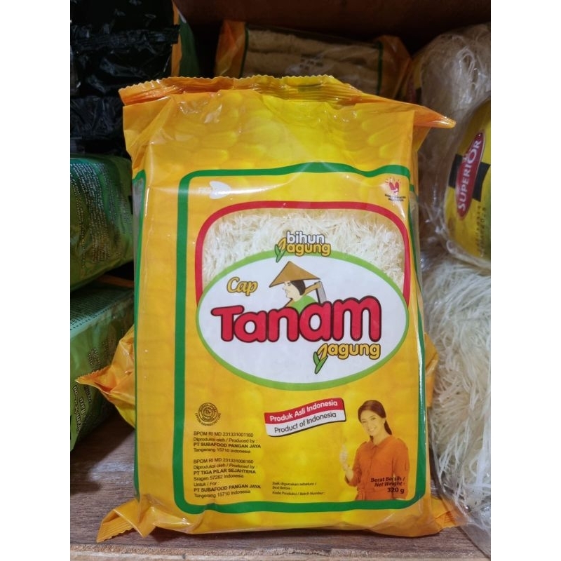 

BIHUN JAGUNG CAP TANAM JAGUNG KEMASAN 320g