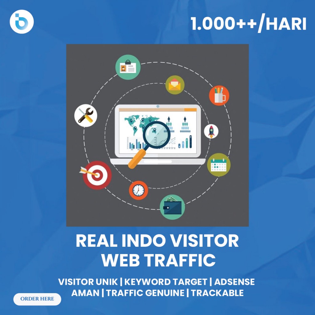 Jasa Traffic Website SEO Adsense Aman: 1000 Pengunjung/hari Indonesia 🇮🇩 ( Berkualitas )
