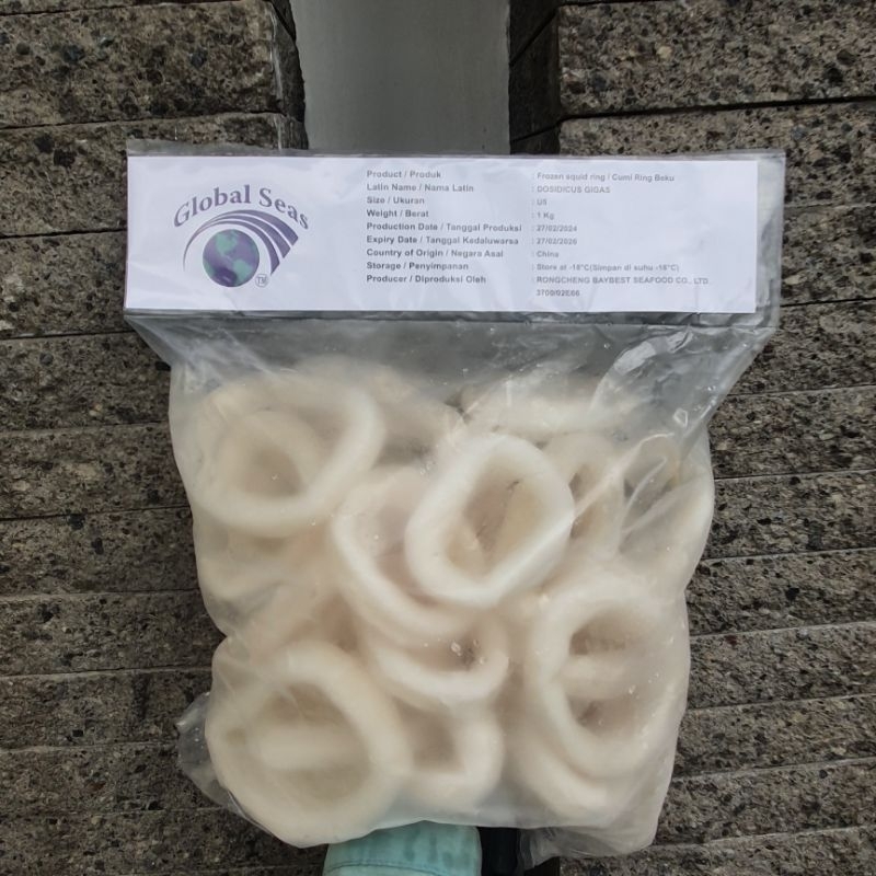 

Cumi Ring (Calamari) Beku Squid Frozen Food