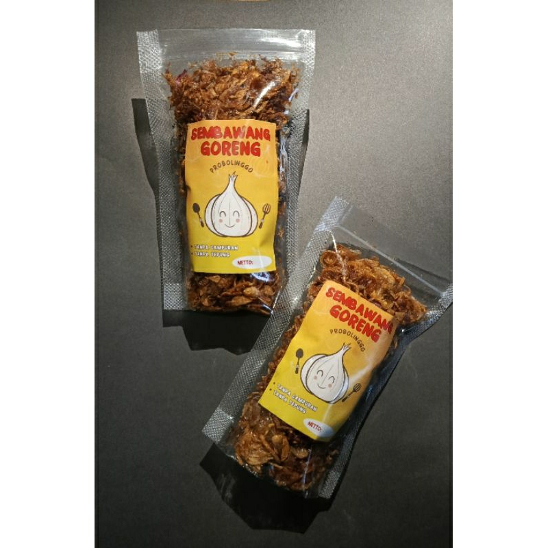 

BAWANG GORENG 100 gram Kualitas Premium Tanpa campuran tepung