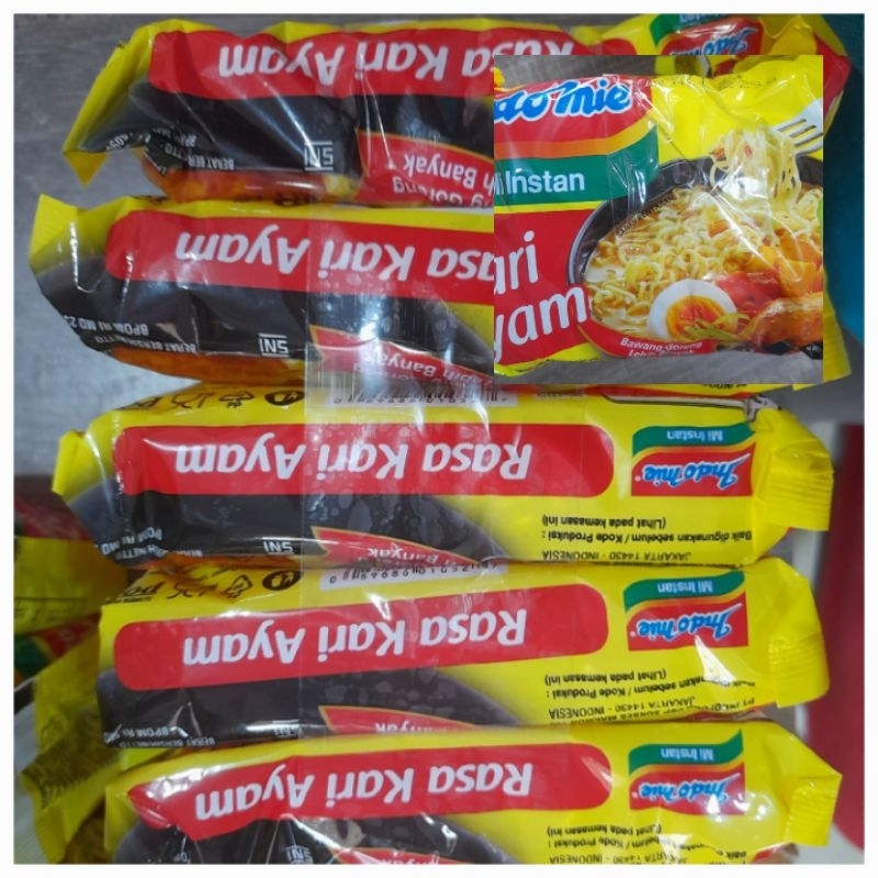 

Indomie kari ayam 1 pcs|| ECER