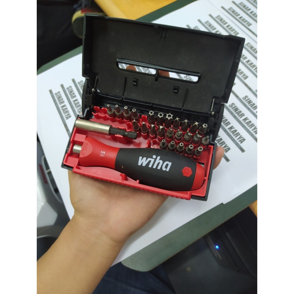 Obeng WIHA 7928-928 Security Bits Collector Mixed 27 Pcs Bit ORIGINAL