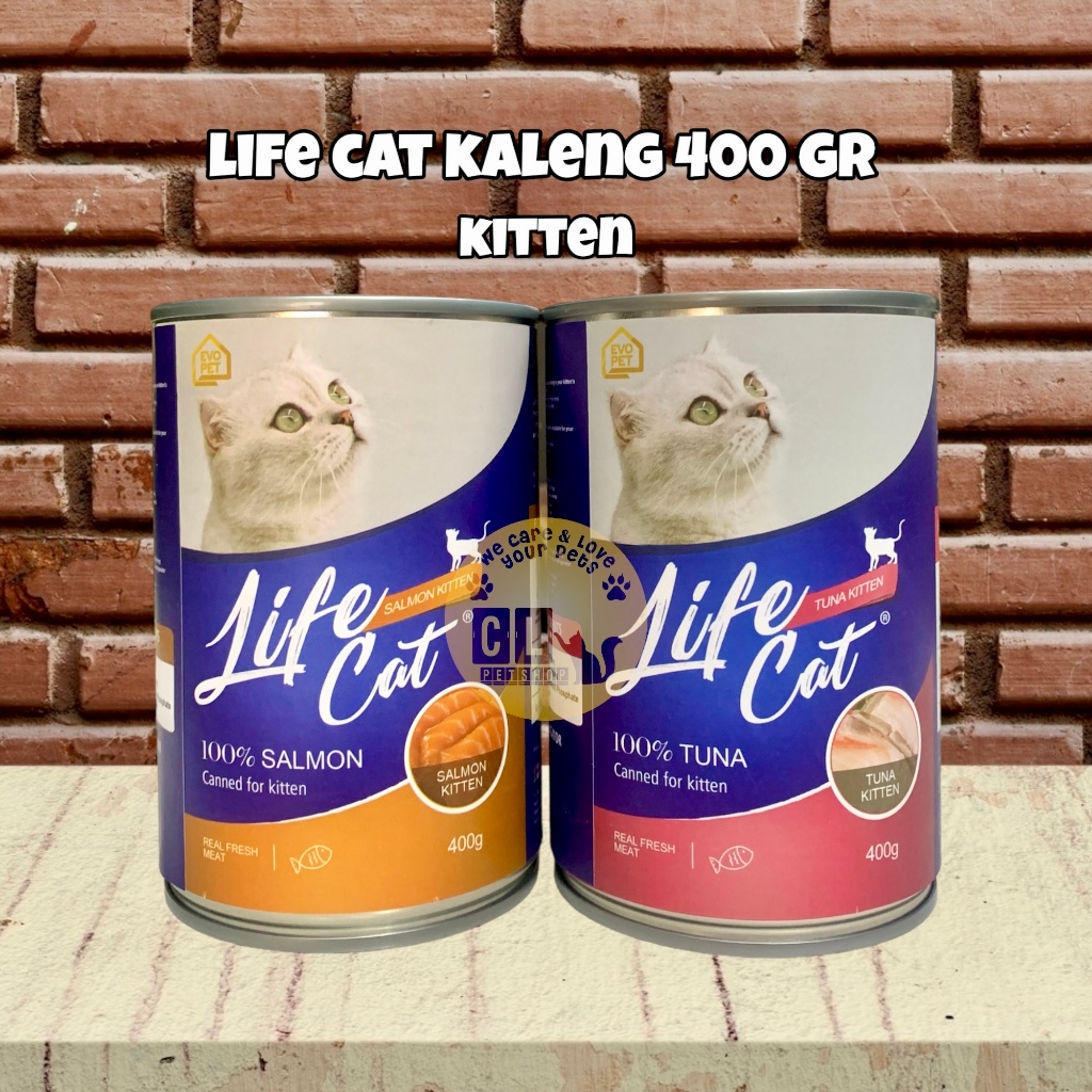Life Cat Kitten kaleng 400gr