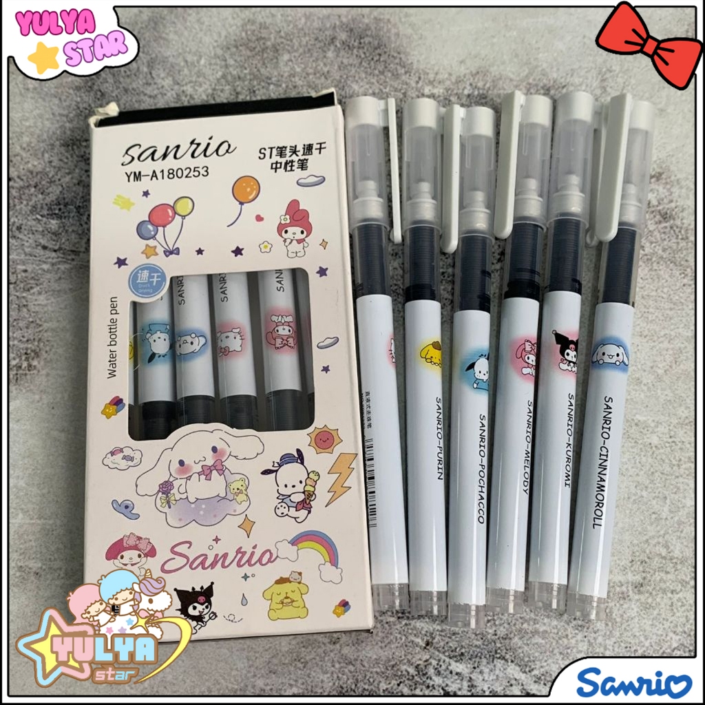 

Gel Pen motif SANRIO isi 6