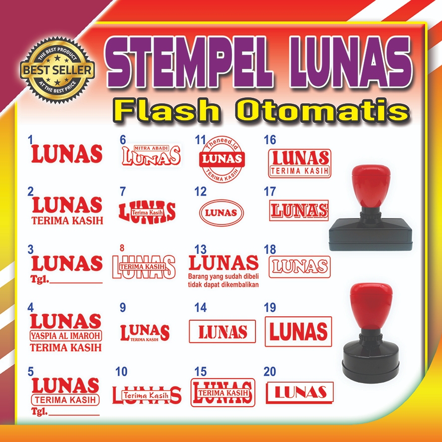 

STEMPEL LUNAS OTOMATIS