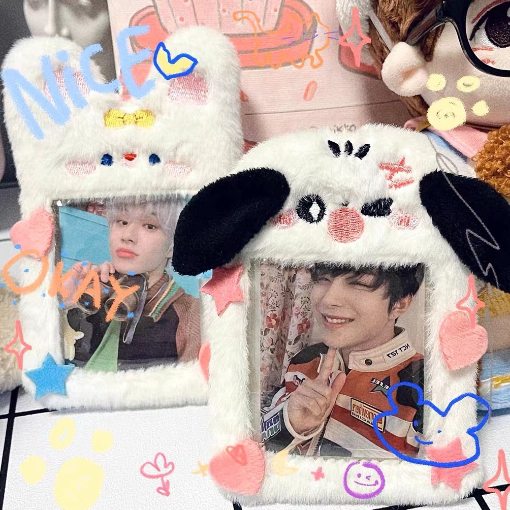 

ReadyPlush Rabbit 3inch Idol Foto Pelindung Case Photocard Holder Dengan Gantungan Kunci Lucu Pelindung Kartu Kredit ID Bank Alat Tulis Siswa KODE W5L3